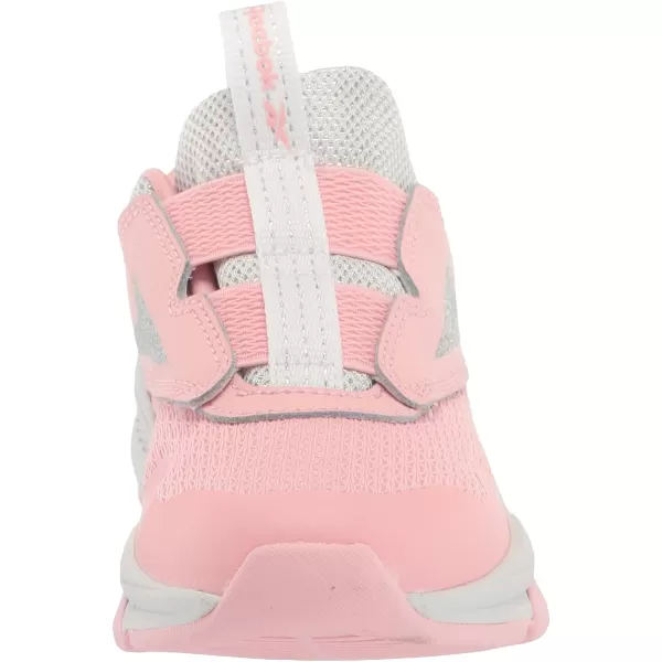 imageReebok UnisexChild Xt Sprinter Slip on Running ShoePink GlowSilver Metallic