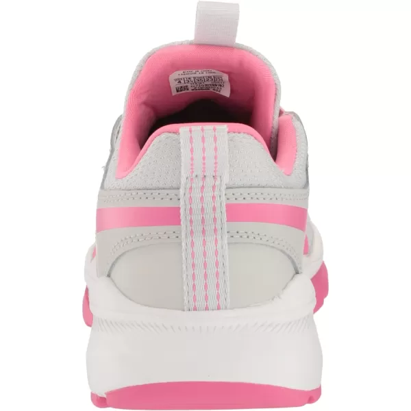 imageReebok UnisexChild Xt Sprinter Slip on Running ShoePure GreyTrue PinkWhite