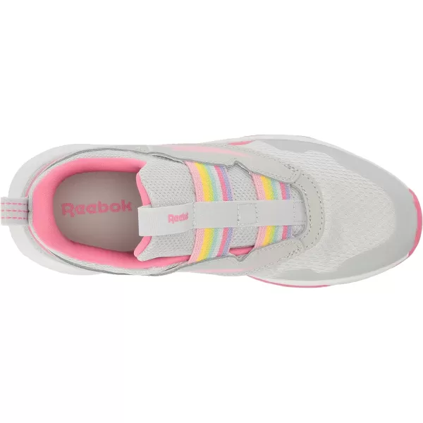 imageReebok UnisexChild Xt Sprinter Slip on Running ShoePure GreyTrue PinkWhite