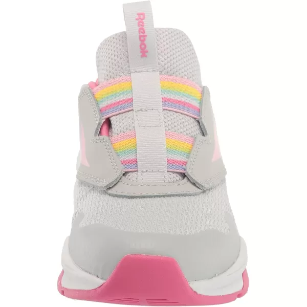 imageReebok UnisexChild Xt Sprinter Slip on Running ShoePure GreyTrue PinkWhite