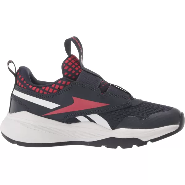 imageReebok UnisexChild Xt Sprinter Slip on Running ShoeVector NavyVector RedWhite