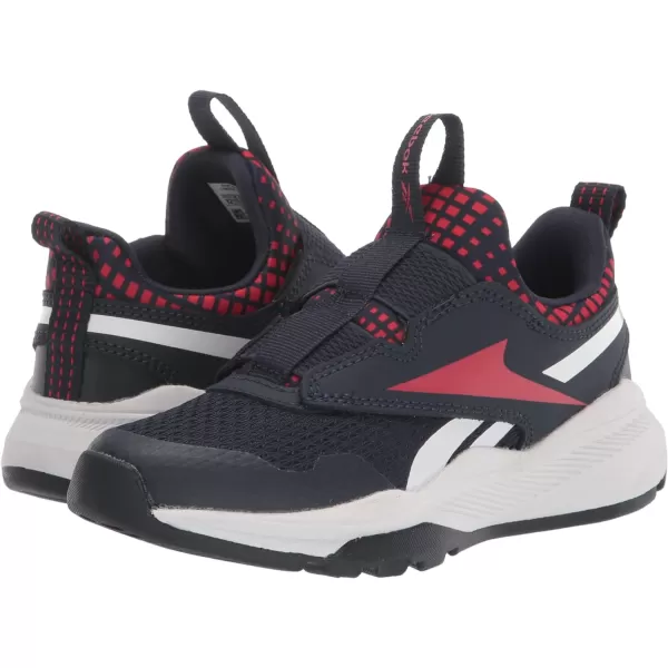 imageReebok UnisexChild Xt Sprinter Slip on Running ShoeVector NavyVector RedWhite