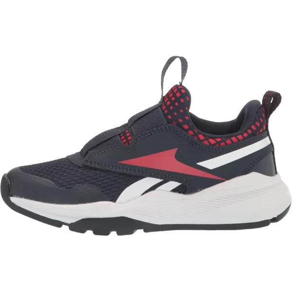 imageReebok UnisexChild Xt Sprinter Slip on Running ShoeVector NavyVector RedWhite