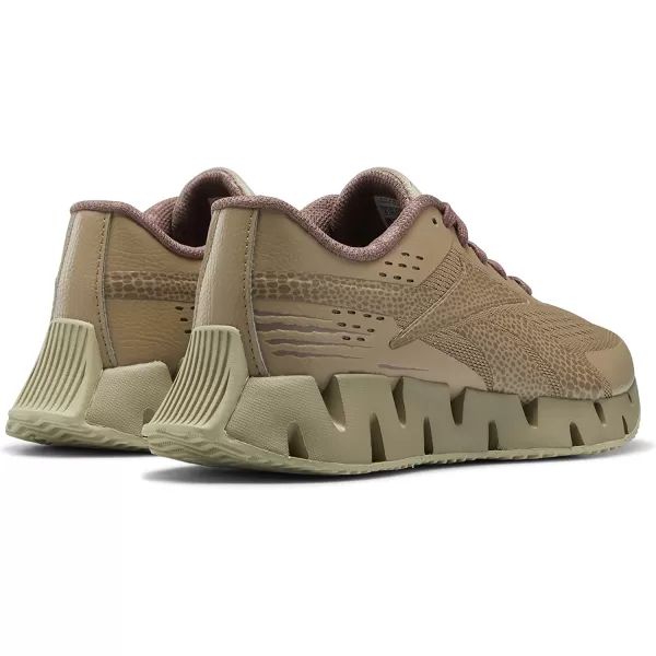 imageReebok UnisexChild Zig Dynamica 20 Sneaker in Jurassic WorldSand BeigeTaupe