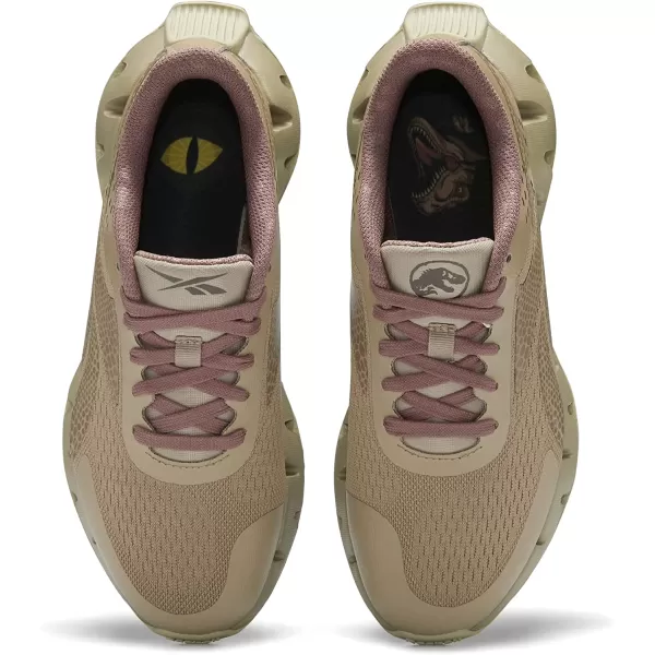 imageReebok UnisexChild Zig Dynamica 20 Sneaker in Jurassic WorldSand BeigeTaupe