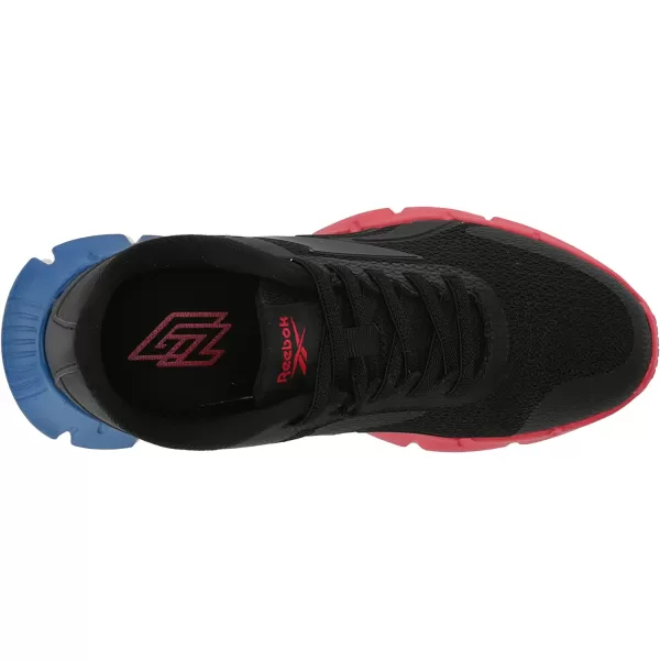 imageReebok UnisexChild Zig Dynamica 20 SneakerBlackVector BlueVector Red