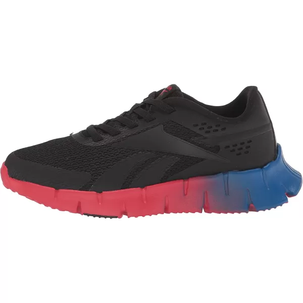 imageReebok UnisexChild Zig Dynamica 20 SneakerBlackVector BlueVector Red