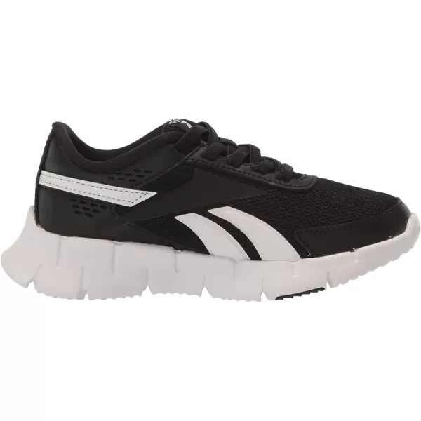 imageReebok UnisexChild Zig Dynamica 20 SneakerBlackWhiteBlack