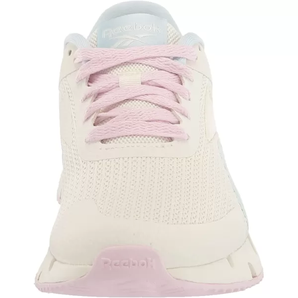 imageReebok UnisexChild Zig Dynamica 20 SneakerChalkMistPixel Pink