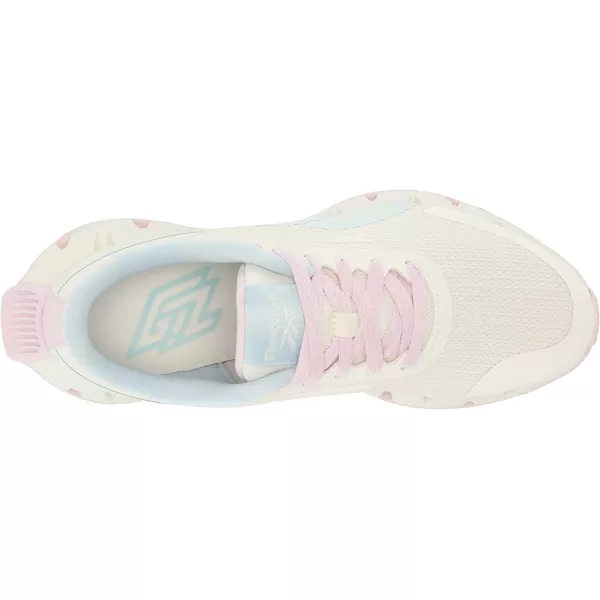 imageReebok UnisexChild Zig Dynamica 20 SneakerChalkMistPixel Pink