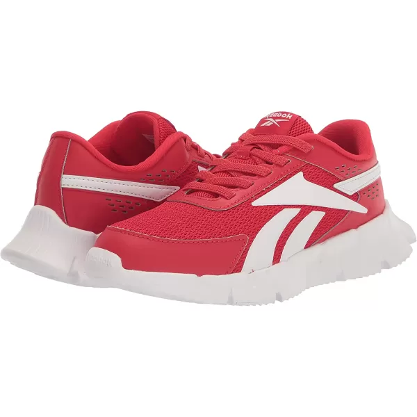imageReebok UnisexChild Zig Dynamica 20 SneakerVector RedWhite