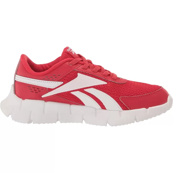 imageReebok UnisexChild Zig Dynamica 20 SneakerVector RedWhite