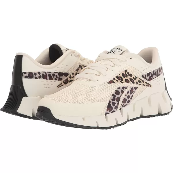 imageReebok UnisexChild Zig Dynamica 20 SneakerWhiteChalkBlack