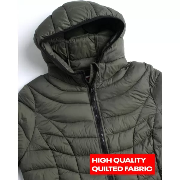 imageReebok Women Jacket  Packable Quilted Puffer Coat  Casual Jacket for Women SXLVarsity Green