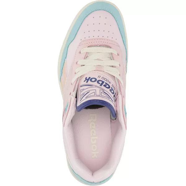 imageReebok Womens BB 4000 II Basketball ShoePixel PinkVintage ChalkBlue Pearl