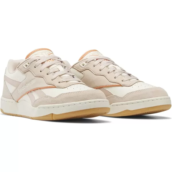 imageReebok Womens BB 4000 II Basketball ShoeWhiteSoft EcruCoral Court