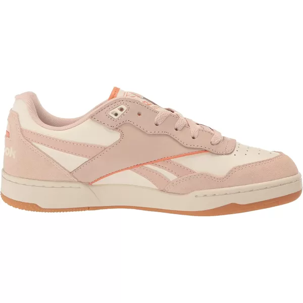 imageReebok Womens BB 4000 II Basketball ShoeWhiteSoft EcruCoral Court