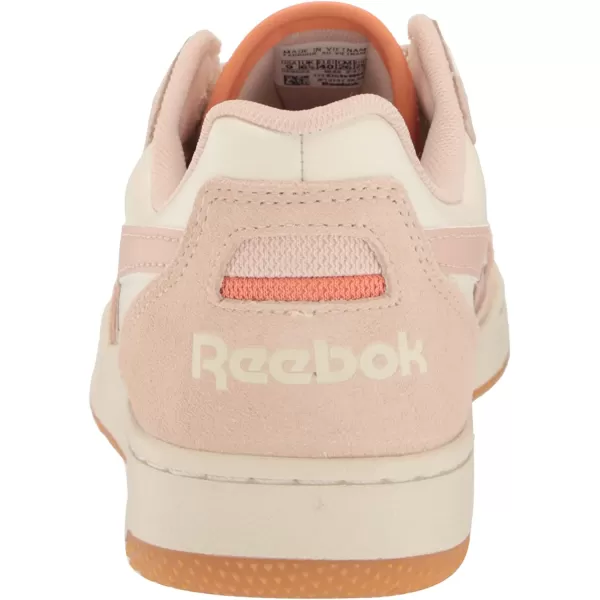 imageReebok Womens BB 4000 II Basketball ShoeWhiteSoft EcruCoral Court