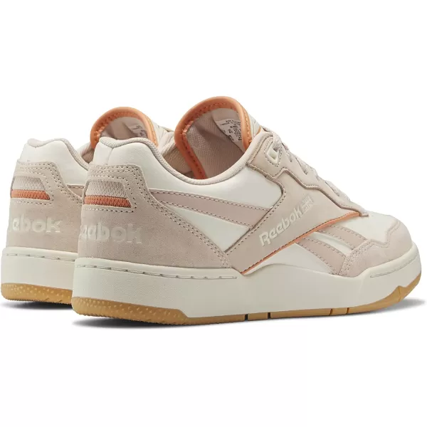 imageReebok Womens BB 4000 II Basketball ShoeWhiteSoft EcruCoral Court