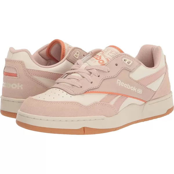 imageReebok Womens BB 4000 II Basketball ShoeWhiteSoft EcruCoral Court