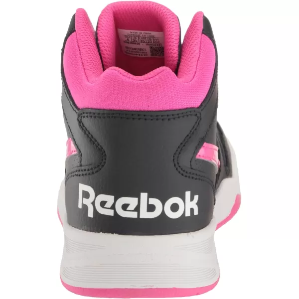 imageReebok Womens Bb4500 Court SneakerVector NavyLaser PinkWhite