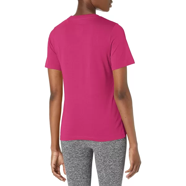 imageReebok Womens Big Logo TeeSemi Proud PinkWhite