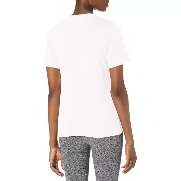 imageReebok Womens Big Logo TeeWhiteBlack Logo