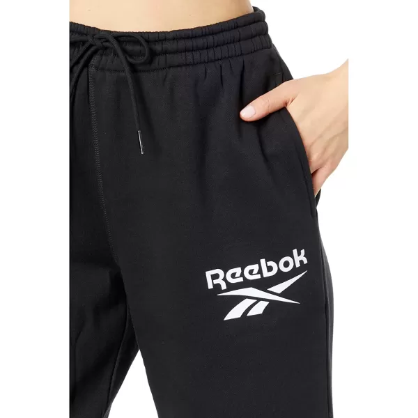 imageReebok Womens Black Standard Fleece Joggers