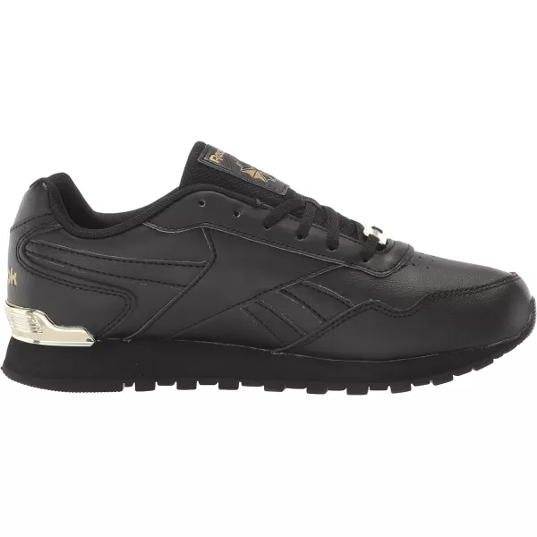 imageReebok Womens Classic Harman Run SneakerBlackGold Metallic