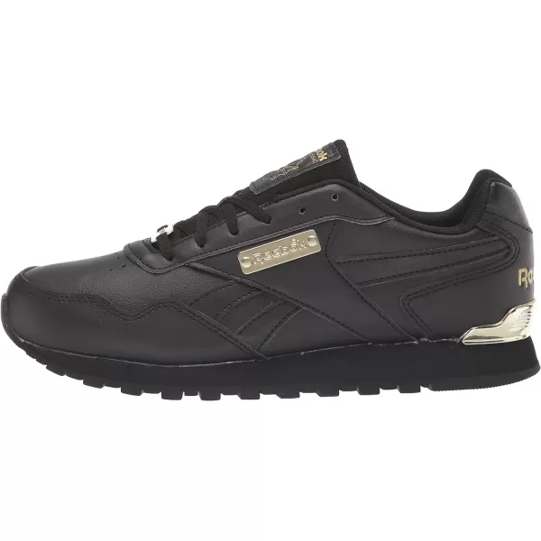 imageReebok Womens Classic Harman Run SneakerBlackGold Metallic