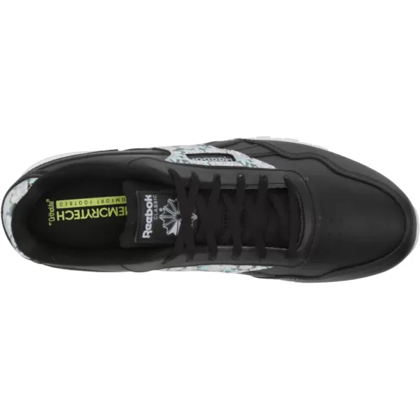 imageReebok Womens Classic Harman Run SneakerBlackWhiteLucid Lilac
