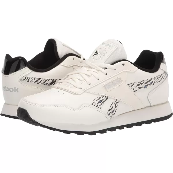 imageReebok Womens Classic Harman Run SneakerChalkBlackPure Grey