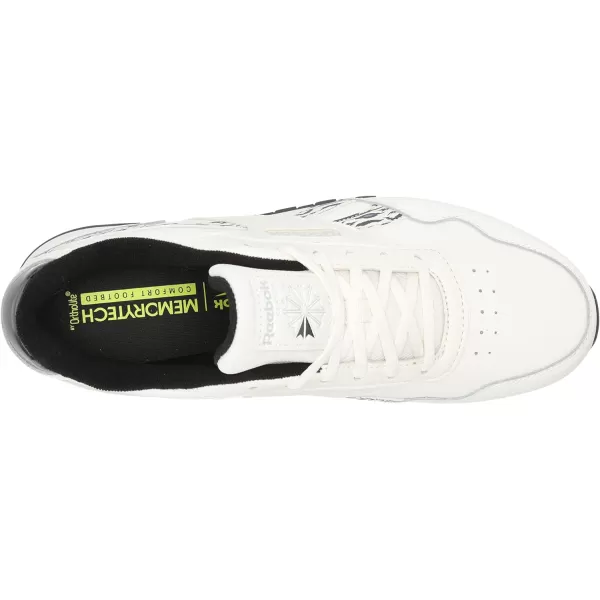 imageReebok Womens Classic Harman Run SneakerChalkBlackPure Grey