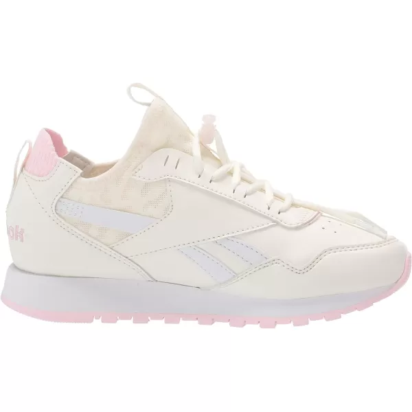 imageReebok Womens Classic Harman Run SneakerClassic WhitePorcelain Pink