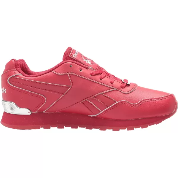 imageReebok Womens Classic Harman Run SneakerFlash RedSilver Metallic