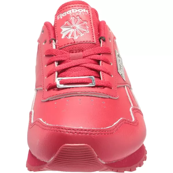 imageReebok Womens Classic Harman Run SneakerFlash RedSilver Metallic