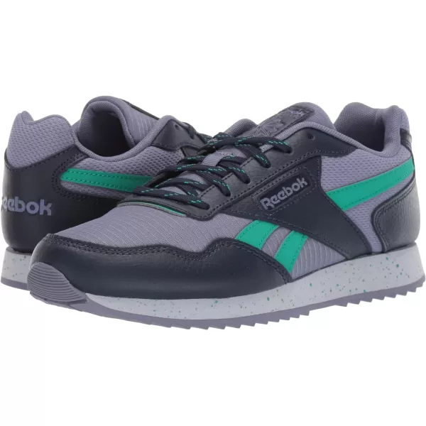 imageReebok Womens Classic Harman Run SneakerNavyEmeraldWased Indigo