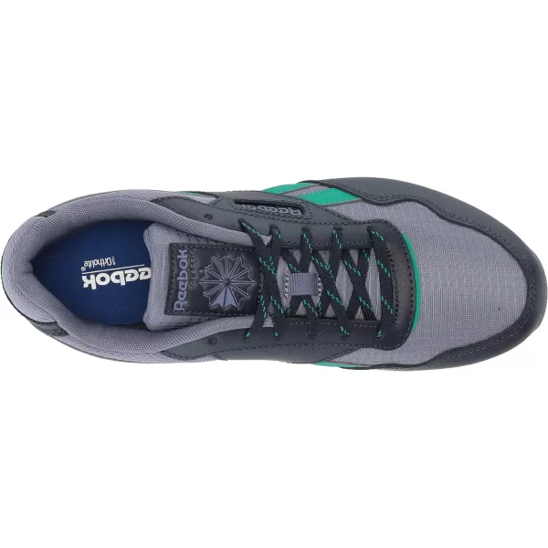 imageReebok Womens Classic Harman Run SneakerNavyEmeraldWased Indigo