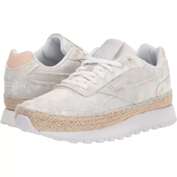 imageReebok Womens Classic Harman Run SneakerPure GreySoft EcruWhite