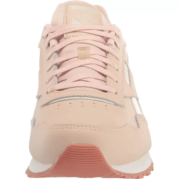 imageReebok Womens Classic Harman Run SneakerSoft EcruChalkCanyon Coral