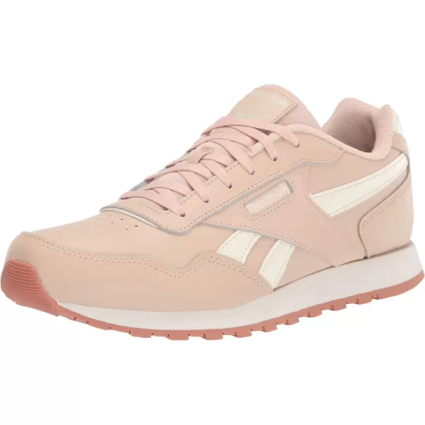 imageReebok Womens Classic Harman Run SneakerSoft EcruChalkCanyon Coral