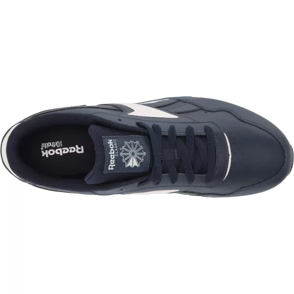 imageReebok Womens Classic Harman Run SneakerVector NavyGlass PinkWhite