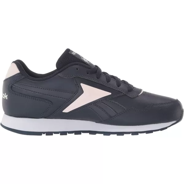 imageReebok Womens Classic Harman Run SneakerVector NavyGlass PinkWhite