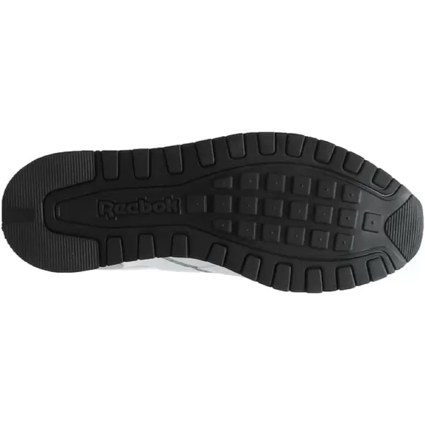 imageReebok Womens Classic Harman Run SneakerWhiteBlackSilver Metallic 1