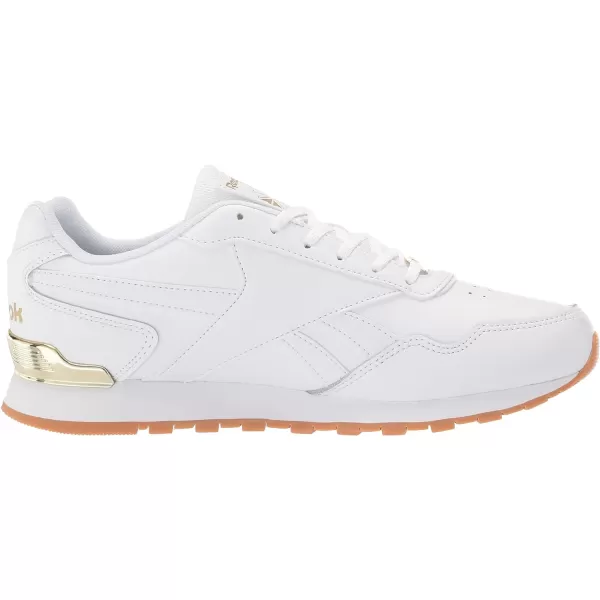 imageReebok Womens Classic Harman Run SneakerWhiteGold Metallic