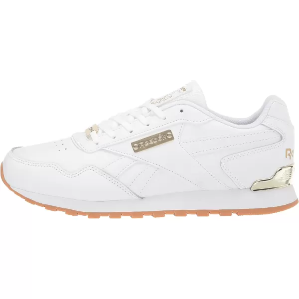 imageReebok Womens Classic Harman Run SneakerWhiteGold Metallic