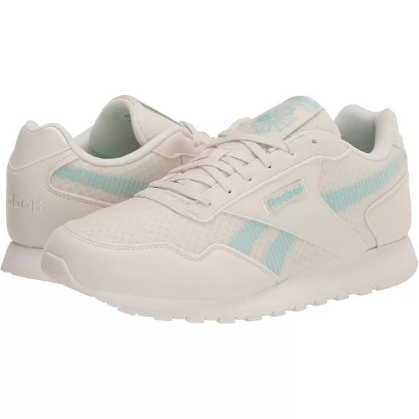 imageReebok Womens Classic Harman Run SneakerWhiteInfused LilacClassic Teal