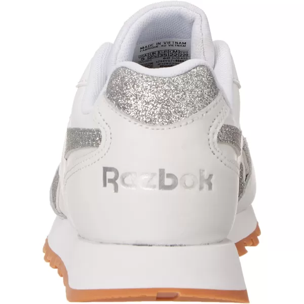 imageReebok Womens Classic Harman Run SneakerWhiteSilver MetallicGum