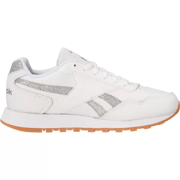 imageReebok Womens Classic Harman Run SneakerWhiteSilver MetallicGum