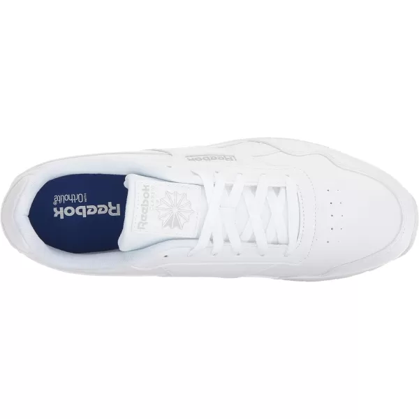 imageReebok Womens Classic Harman Run SneakerWhiteSteel